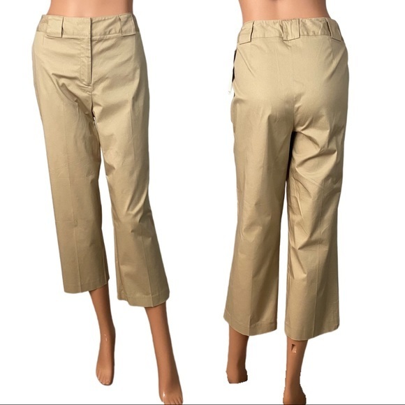 Norton McNaughton Pants - NEW Norton McNaughton Katanga Capris Pants NWT Woman’s Stretch Tan Khaki 6